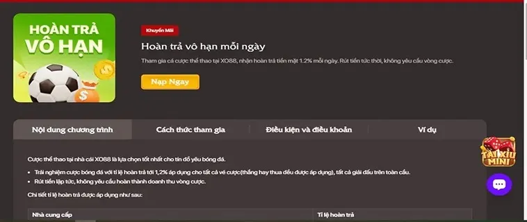 Chính Sách Hoàn Trả Không Giới Hạn Tại Nhà Cái VIN68: Lợi Ích Không Thể Bỏ Qua 2 Chính Sách Hoàn Trả Không Giới Hạn Tại Nhà Cái VIN68: Lợi Ích Không Thể Bỏ Qua
